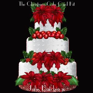 Beautiful the Christmas Cake Shaped Card Kit