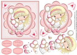 Penny's Balloons Card Topper