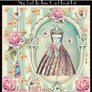 Step Back in Time Card Front Kit
