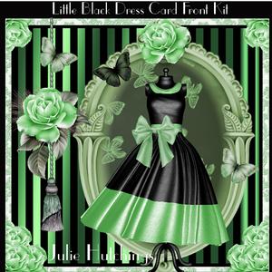 The Little Black Dress Card Front Kit Plus Insert