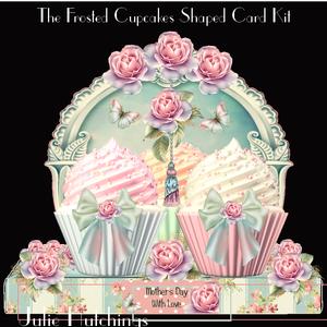 The Frosted Cupcakes Shaped Card Kit
