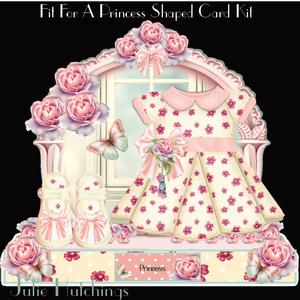 Fit for a Princess Shaped Card Kit