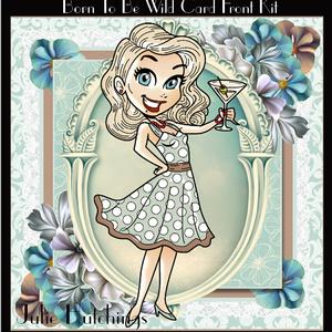 Chin Chin Darling! Card Front Kit