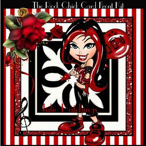 The Rock Chick Card Front Kit