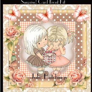 Surprise! Cut Card Front Kit