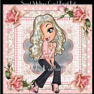 Sweet Melissa Card Front Kit