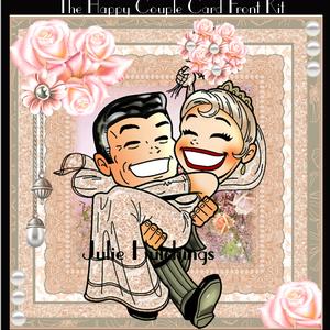 The Happy Couple Card Front Kit