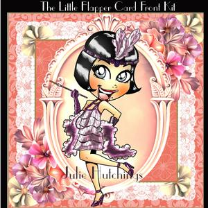 The Little Flapper Card Front Kit