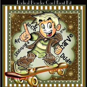 Radical Boarder Card Front Kit