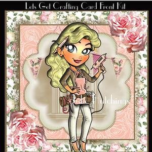 Let's Get Crafting Card Front Kit