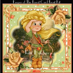Keeper of the Forest Card Front Kit