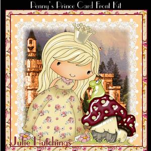 Penny's Prince Card Front Kit