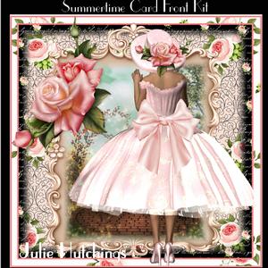 Summertime Card Front Kit