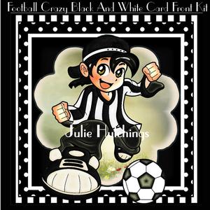 Football Crazy! Black and White Strip