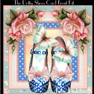 The Dotty Shoes Card Front Kit