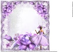 Insert to Compliment Beautiful Lilac Dress Beauty