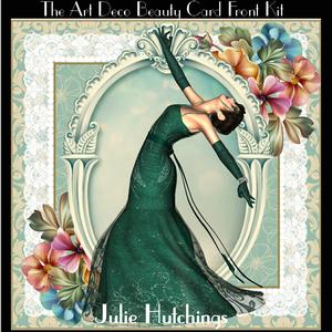The Art Deco Beauty Card Front Kit
