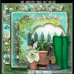 The Garden Card Front Kit