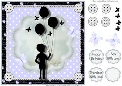 The Birthday Baloons Topper