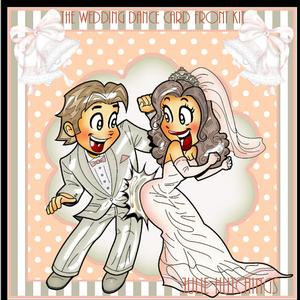 The Wedding Dance Card Front Kit