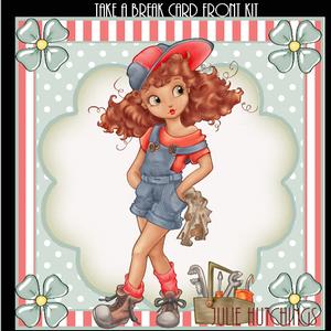 DIY Take a Break! Card Front Kit
