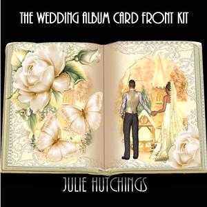The Wedding Album Card Front Kit