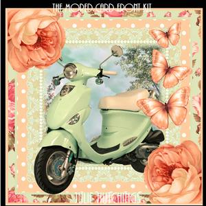 The Moped Card Front Kit