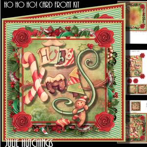 Ho Ho Ho! Xmas Card Front Kit