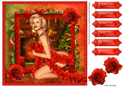 Santa Baby! Card Topper