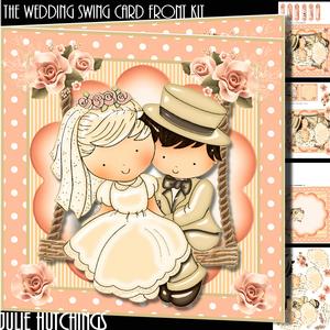 The Wedding Swing Card Front Kit