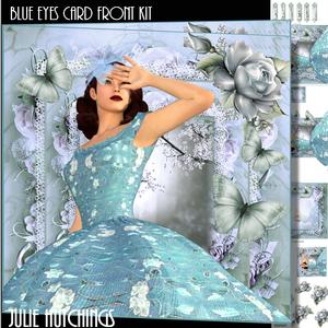 Blue Eyes Card Front Kit