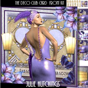 The Deco Club Card Front Kit
