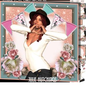 Teenage Love Card Front Kit