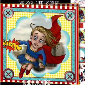 Supergirl! Card Front Kit