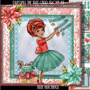 Dressing the Tree Card Front Kit