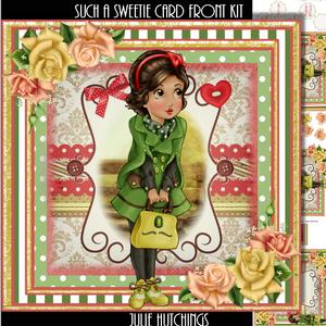 Such a Sweetie! Card Front Kit