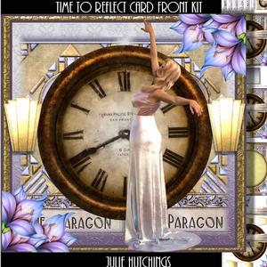 Deco Time to Reflect Card Front Kit