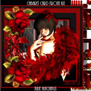 Cabaret Card Front Kit
