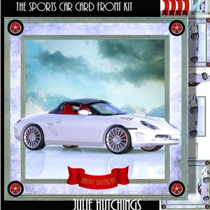 The Sports Car Card Front Kit