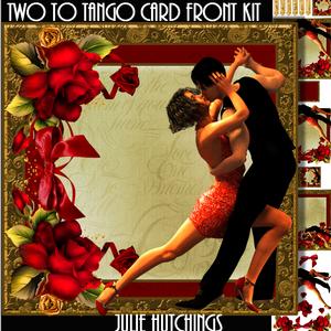 Two to Tango Card Front Kit