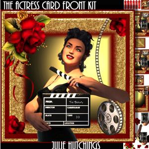 The Actress Card Front Kit