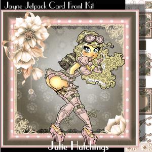 Jayne Jet Pack Card Front Kit