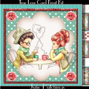 True Love Card Front Kit