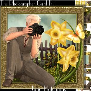 The Photographer Card Front Kit