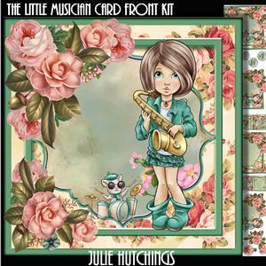 The Little Musician Card Front Kit