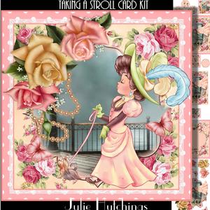 Taking a Stroll Card Front Kit