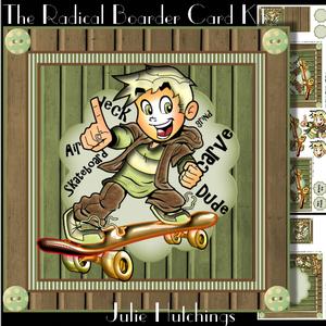The Radical Boarder Card Front Kit