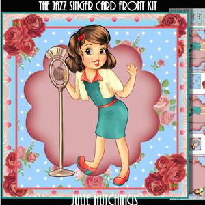 The Jazz Singer Card Front Kit