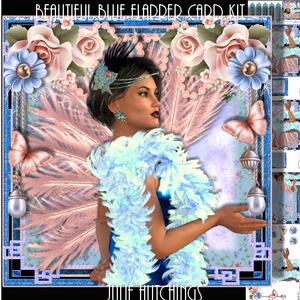 Beautiful Blue Flapper Preview
