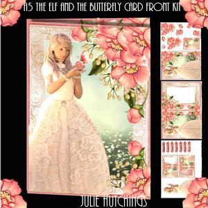A5 the Elf and the Butterfly Card Front Kit